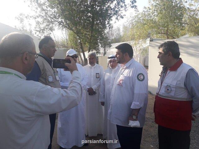 سرزمین مقدس مکه و مدینه میعادگاه سفید و سرخ پوشان هلال احمر