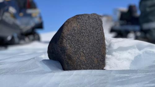 شهاب سنگ 7 کیلوگرمی در قطب جنوب کشف شد