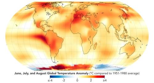 2023 رکورد دار گرم ترین تابستان تاریخ شد