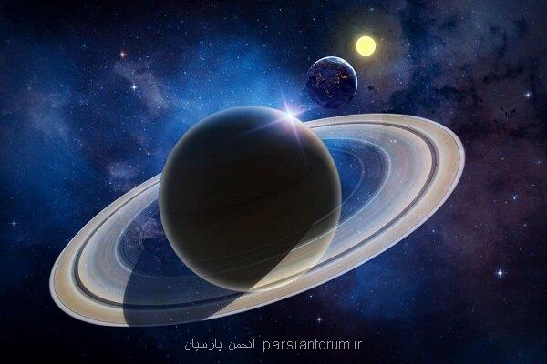 ارباب حلقه ها در نزدیک ترین فاصله به زمین زمان رصد زحل در ایران