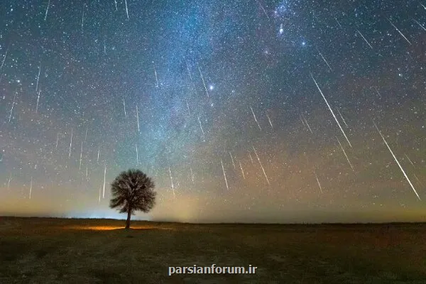 تنها بارندگی شهابی مهم ۱۴۰۴ فرا می رسد امکان رصد بیشتر از ۱۰۰ شهاب در ساعت