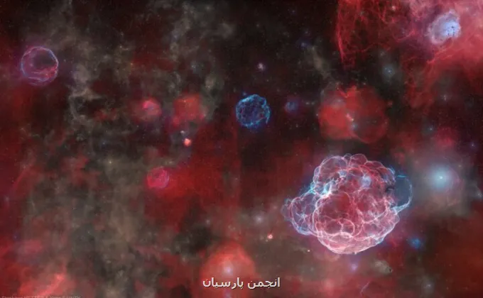 عکس روز ناسا از ارواح کیهانی