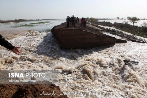روند رو به افزایش سیلاب ورودی به سیستان