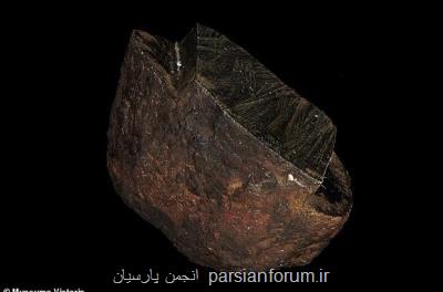 كشف ماده معدنی طبیعی جدید در یك شهاب سنگ