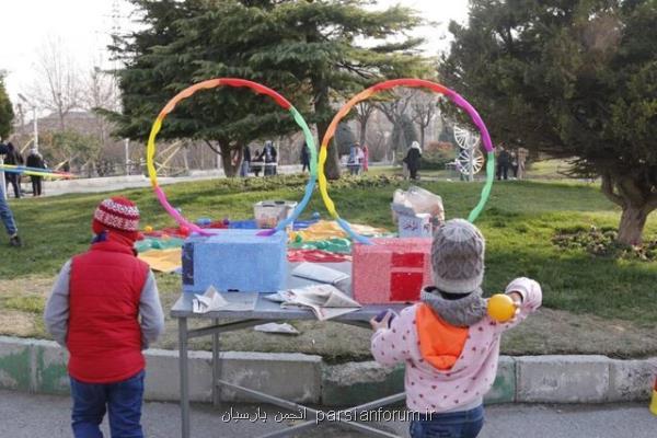 برگزاری جشنواره بازیهای فكری با مواد بازیافتی