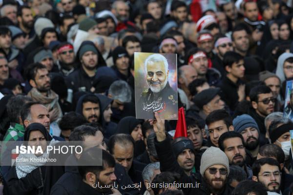 خون مطهر شهید سلیمانی و یارانش فتنه های استكبار را خنثی كرد